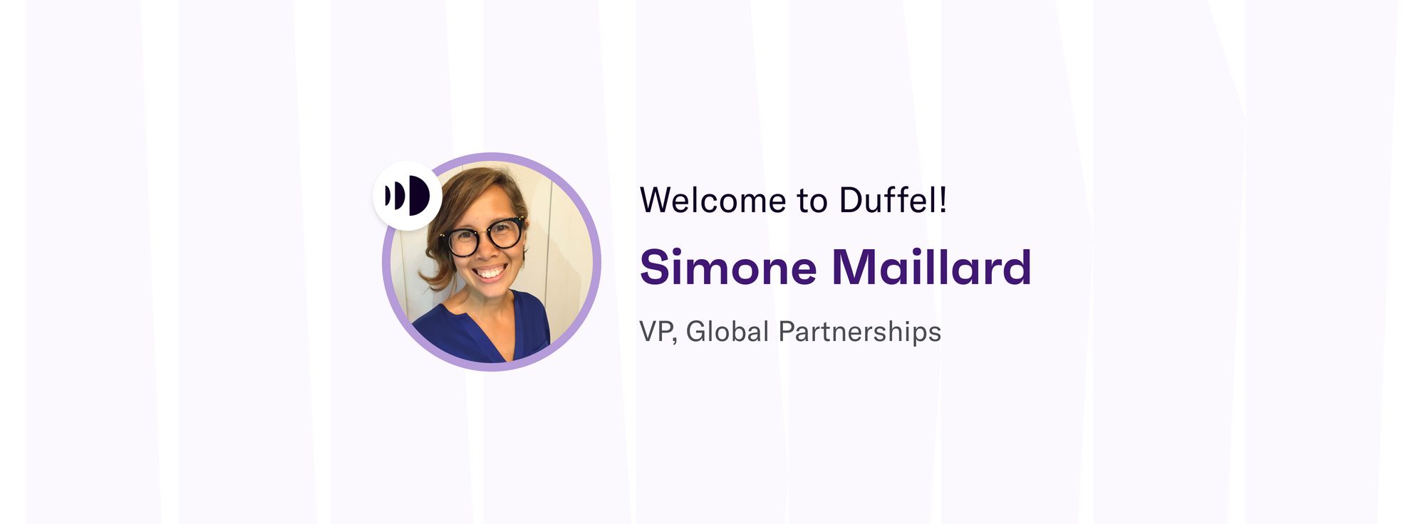 Simone Maillard joins as VP, Global Partnerships