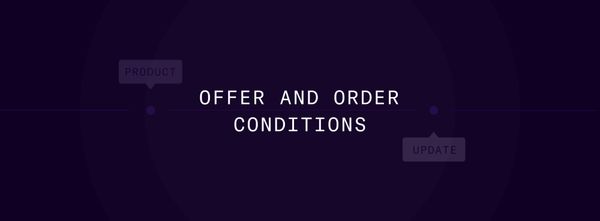Offer and Order Conditions now live on Duffel